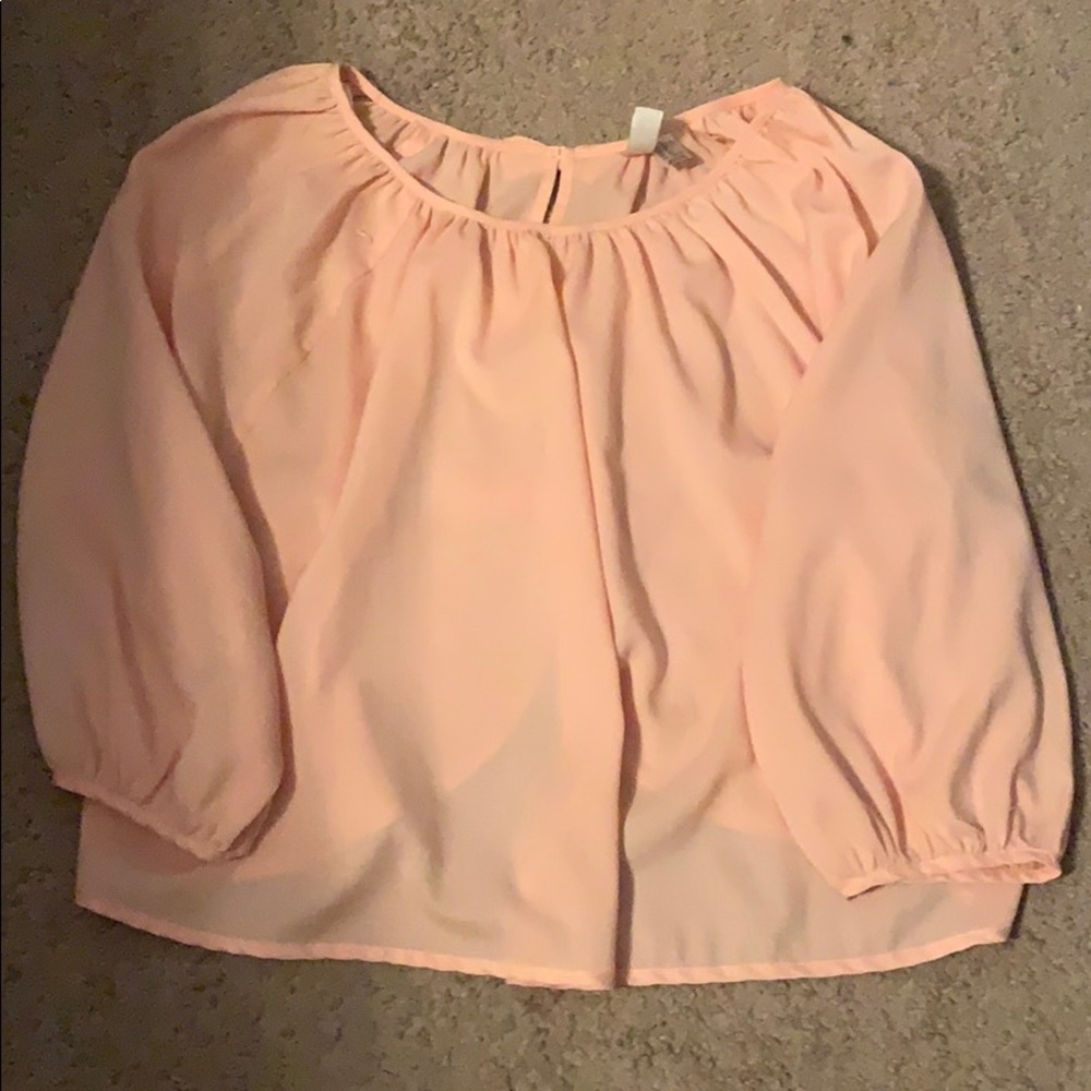 Light pink blouse